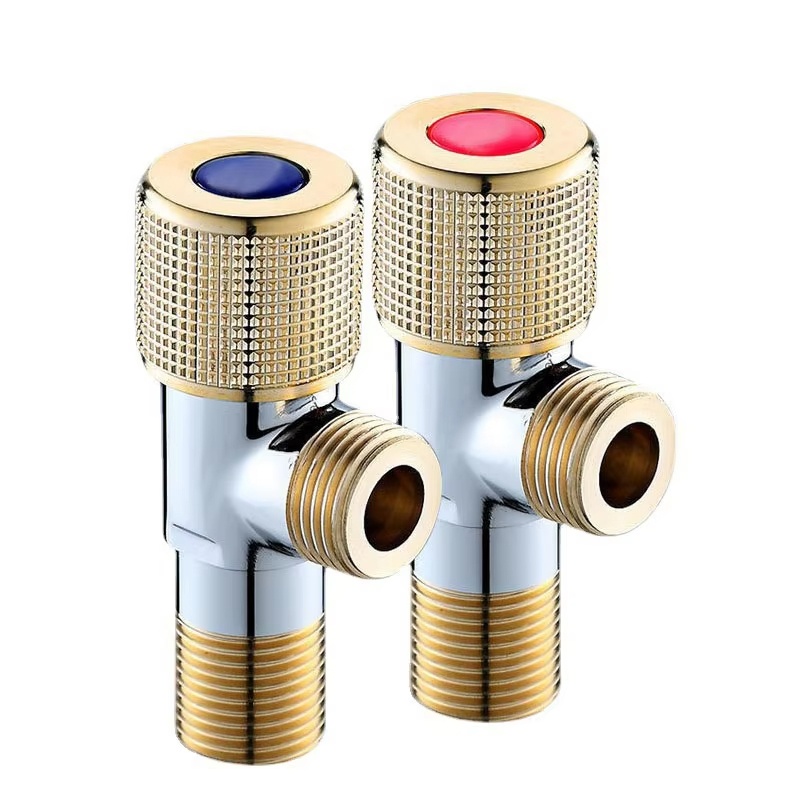 Quick Open Brass Angle Valve 1/2