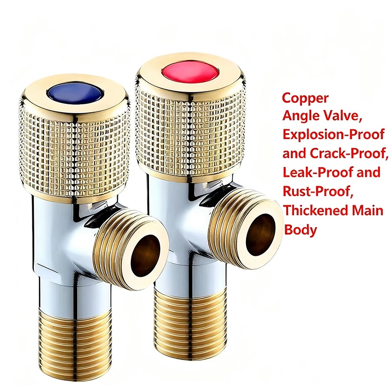 Quick Open Brass Angle Valve 1/2