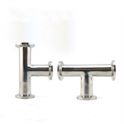 3 Way Equal Tee Sanitary Tri Clamp