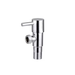 SUS304 Polishing Plating Sanitary Ware Bathroom Angle Valve